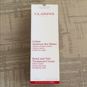 Clarins hand and nail treatment cream 100ml 3.4oz